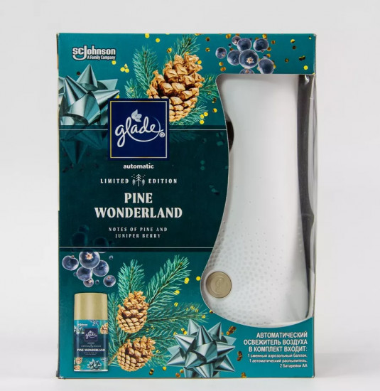 Автоматический освежитель воздуха со сменным баллоном «Pine Wonderland»