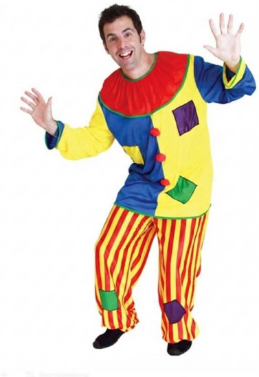 Карнавальный костюм мужской «Клоун»