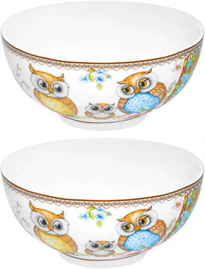 Набор салатников «Совушки»