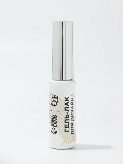 Гель для дизайна ногтей с блёстками, оттенок Золотистый