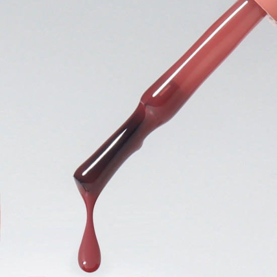 Гель-лак для ногтей камуфлирующий трехфазный, оттенок  8 Красный