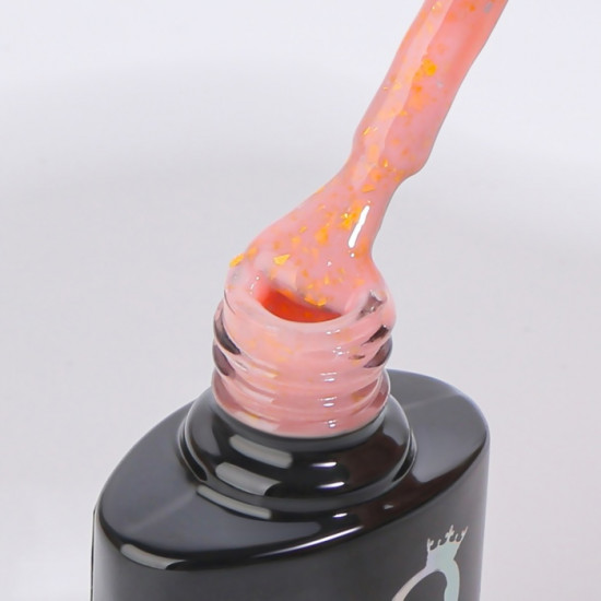 Гель-лак для ногтей трехфазный «Gold Potal», оттенок 017 Розовый золотистый