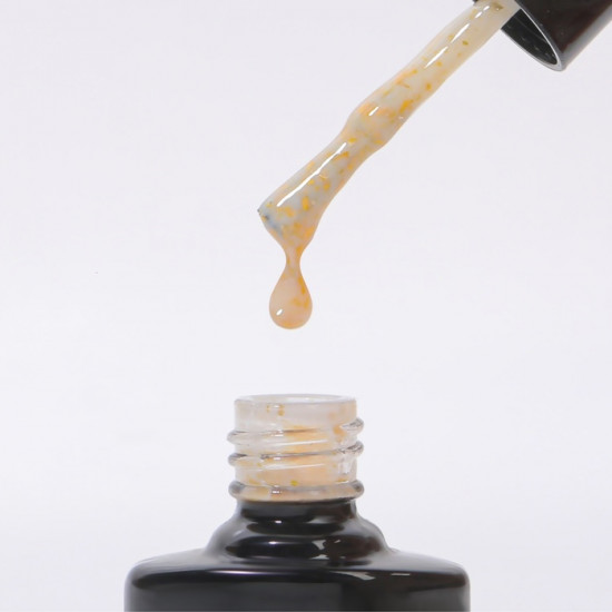 Гель-лак для ногтей трехфазный «Gold Potal», оттенок 043 Белый