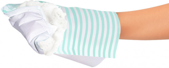 Набор рукавиц сухих мыльных для гигиены тела