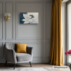 Картина интерьерная «Белый пион» - Фото 7