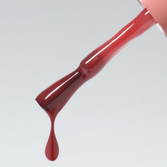 Гель-лак для ногтей камуфлирующий трехфазный, оттенок  11 Красный