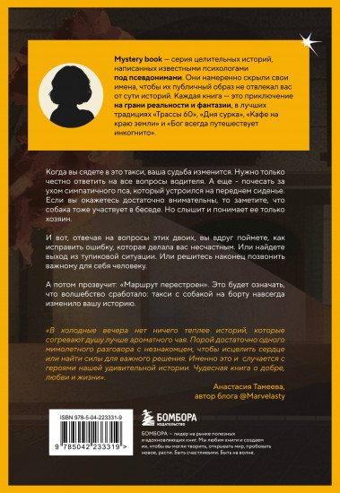 Такси чужих историй. До конца поездки осталось найти настоящего себя