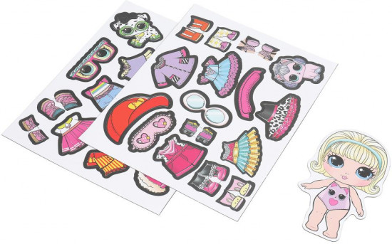 Игра развивающая на магнитах «Весёлые подружки»