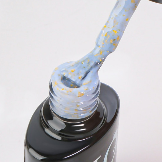 Гель-лак для ногтей трехфазный «Gold Potal», оттенок 060 Голубой золотистый