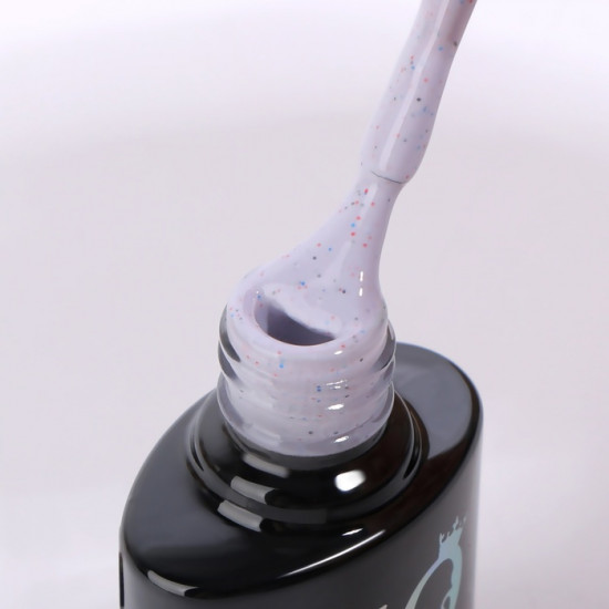 Гель-лак для ногтей с вкраплениями трехфазный, оттенок 10 Сиреневый