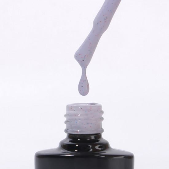 Гель-лак для ногтей с вкраплениями трехфазный, оттенок 10 Сиреневый