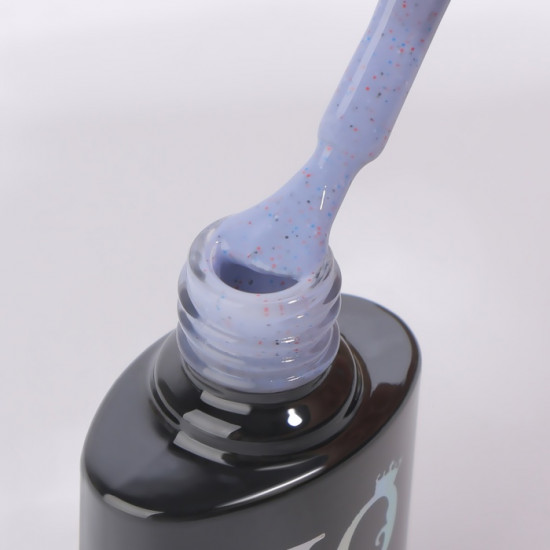 Гель-лак для ногтей с вкраплениями трехфазный, оттенок 26 Синий