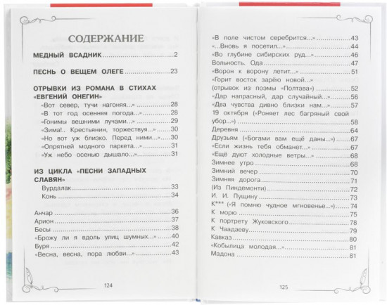 А. С. Пушкин. Стихотворения для школьников