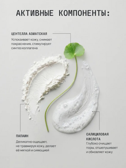 Энзимная пудра для умывания «Vegan Cica & BHA»