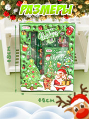 Подарочный набор канцелярских товаров новогодний - Фото 2