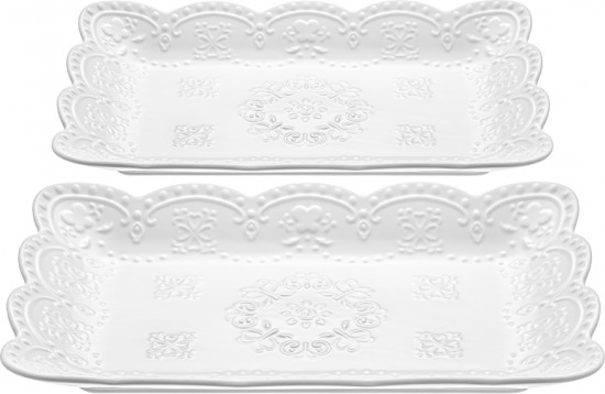 Набор блюд для сервировки прямоуголных