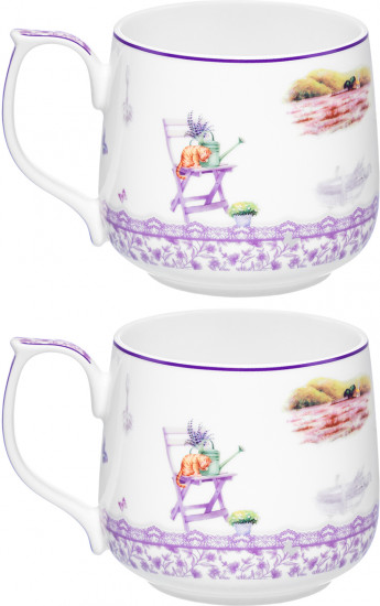 Набор кружек «Лаванда»