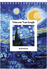 Скетчбук «Винсент Ван Гог. Звёздная ночь» - Фото 4