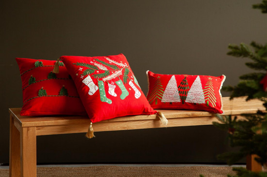 Чехол на подушку «Icy forest»