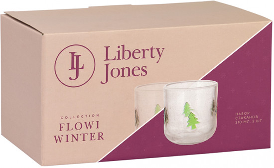 Набор стаканов «Flowi Winter»