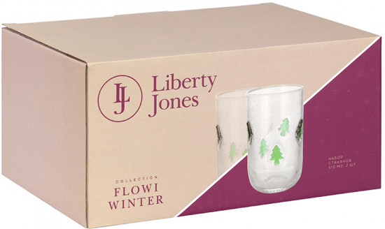 Набор стаканов «Flowi Winter»
