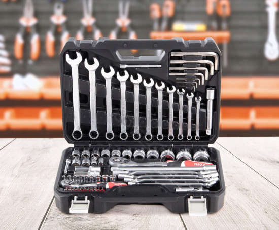 Набор инструментов 1/4'' и 1/2''