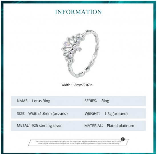 Серебряное кольцо с опалом «Лотос 17»