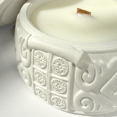 Ароматическая свеча с ароматом цветущего кактуса «Юрта» - Фото 6