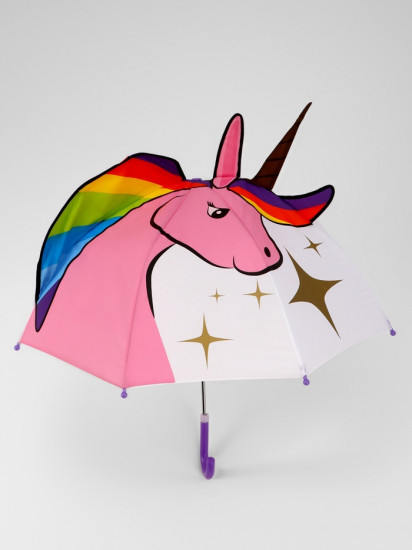 Зонт-трость для девочек «Единорог»