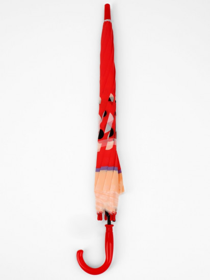 Зонт-трость для девочек «Божья коровка»