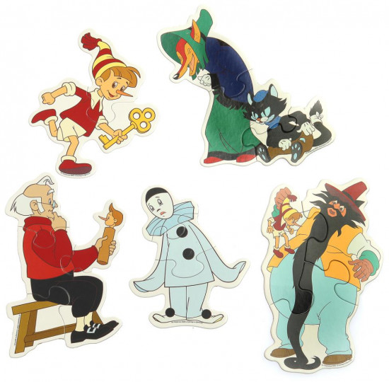 Игра-головоломка с фигурными деталями «Буратино»