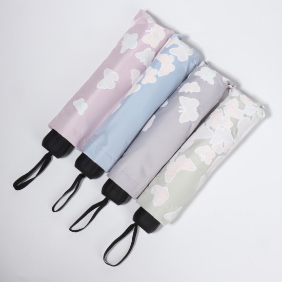 Зонт механический «Бабочки»