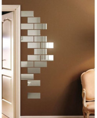 Зеркало настенное на клеевой основе «Кирпичики» - Фото 7