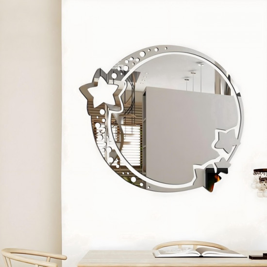 Зеркало настенное на клеевой основе «Космос»