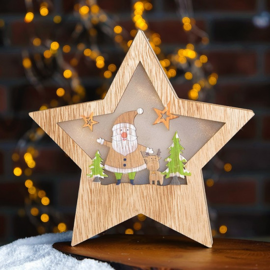 Декор с подсветкой «Сказка в звезде»