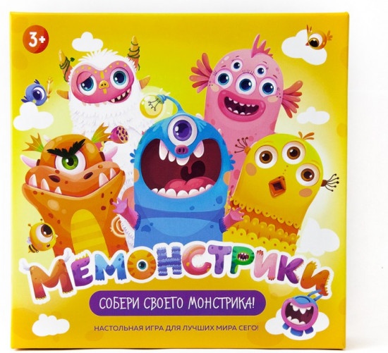 Игра настольная «Мемонстрики»