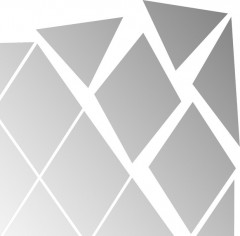 Зеркало настенное на клеевой основе «Ромбы» - Фото 3