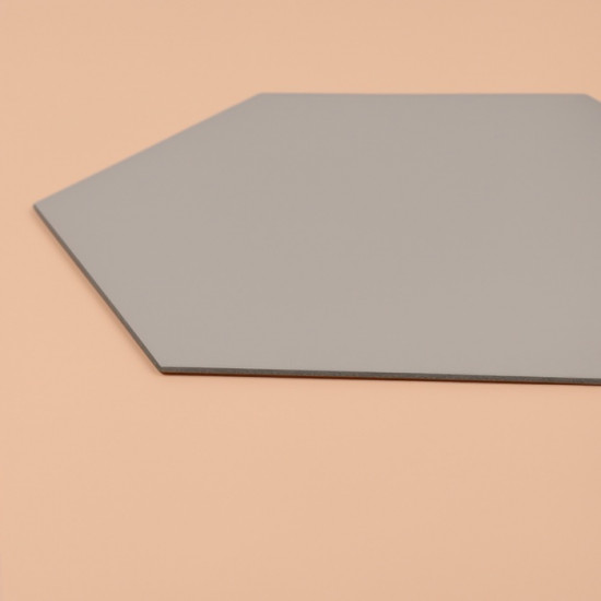 Зеркало настенное на клеевой основе «Соты»