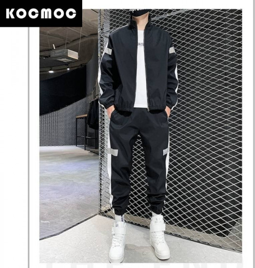 Комплект мужской со светоотражающими полосками