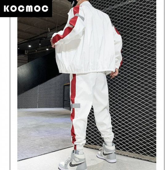 Комплект мужской со светоотражающими полосками