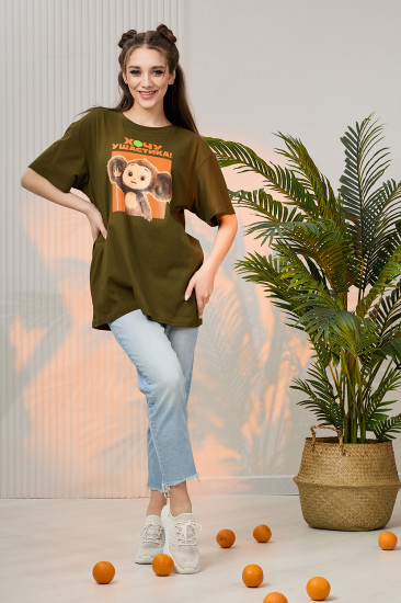 Футболка женская «Чебурашка»