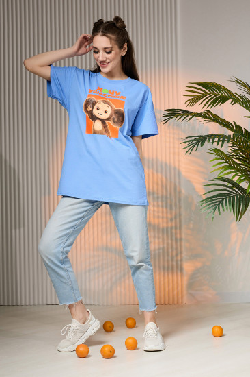 Футболка женская «Чебурашка»