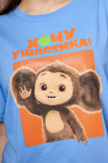 Футболка женская «Чебурашка»
