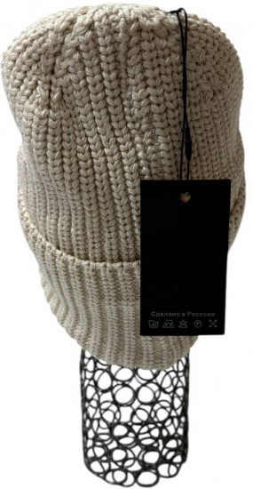 Шапка «Полоски-косички»