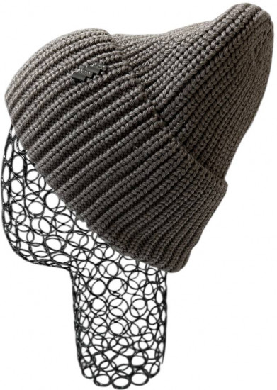 Шапка «Полоски-косички»