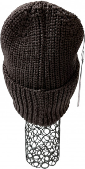 Шапка «Полоски-косички»