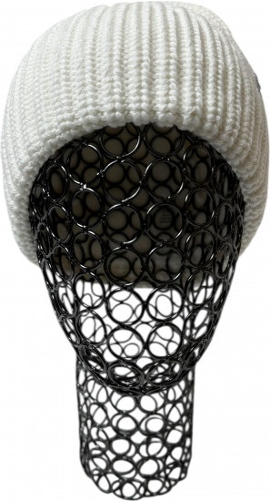 Шапка «Полоски-косички»