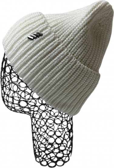 Шапка «Полоски-косички»