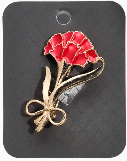 Брошь «Гвоздика»