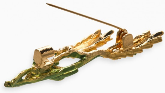 Брошь «Колосья»